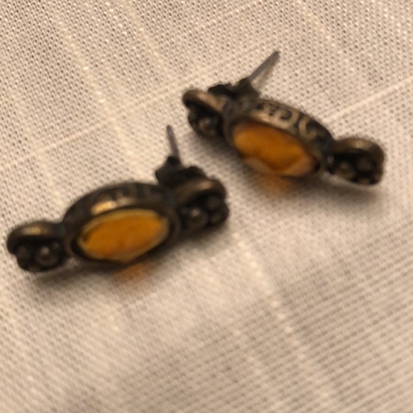 VINTAGE BIJOUX TERNER NECKLACE & EARRINGS NICKEL LEAD & CADMIUM FREE - # 542 - Picture 4 of 12